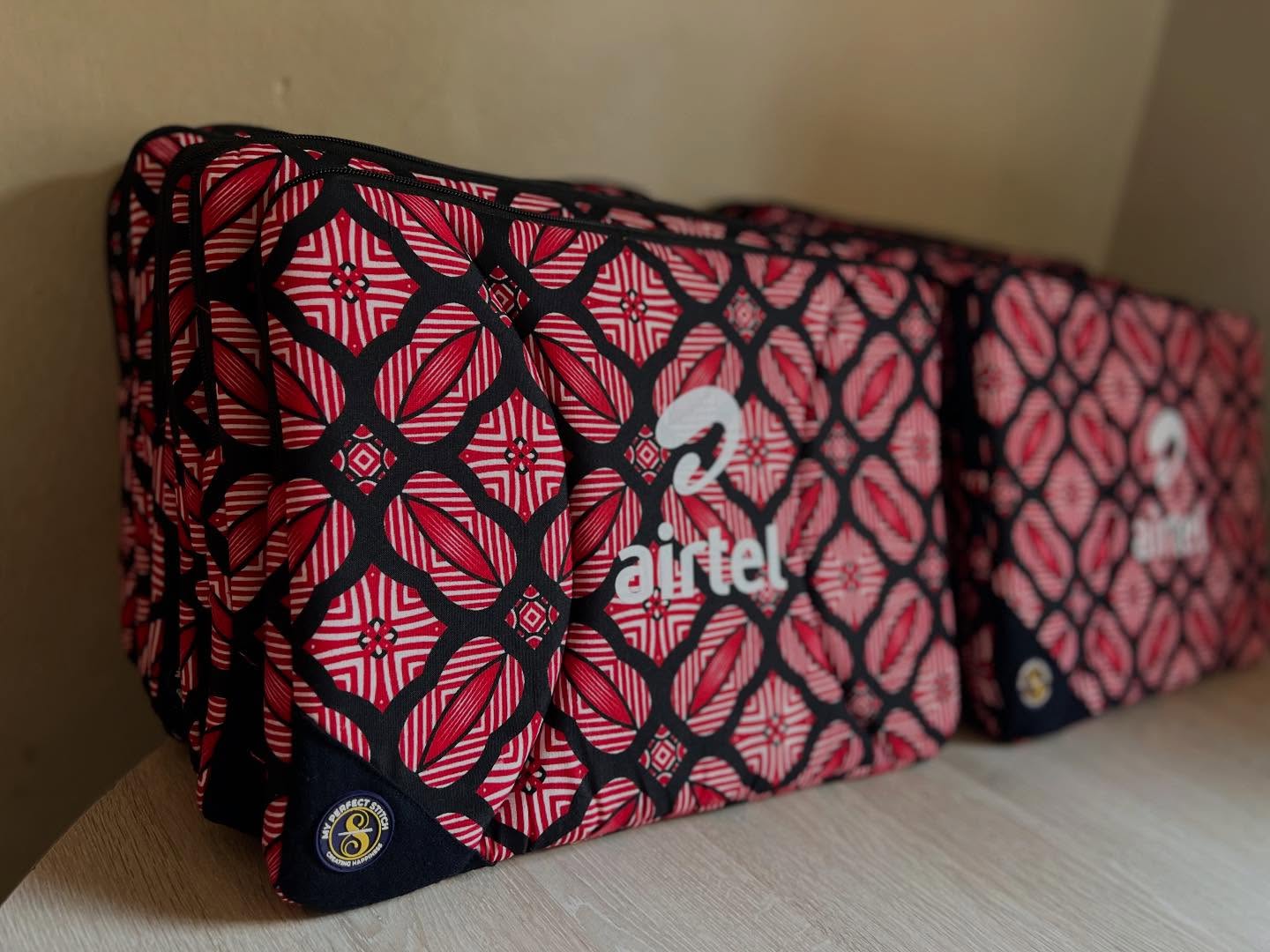 Airtel laptop sleeve detail