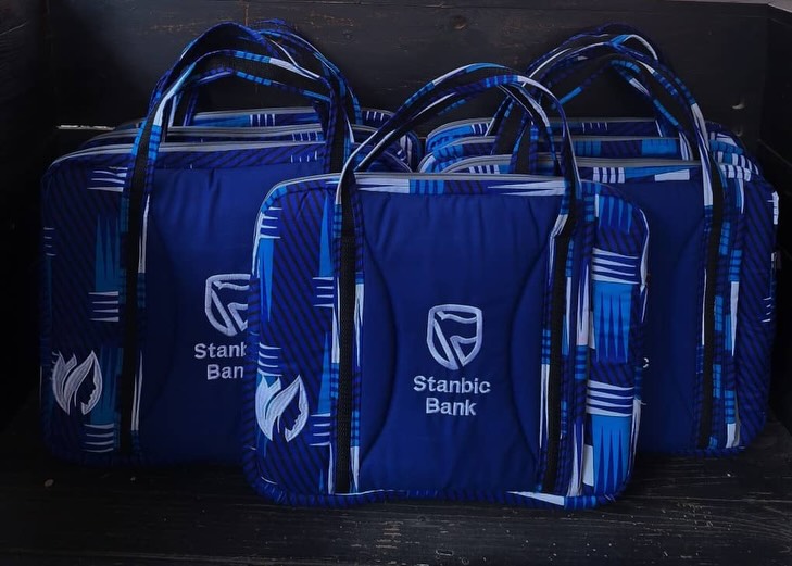 Stanbic Bank branded laptop bags